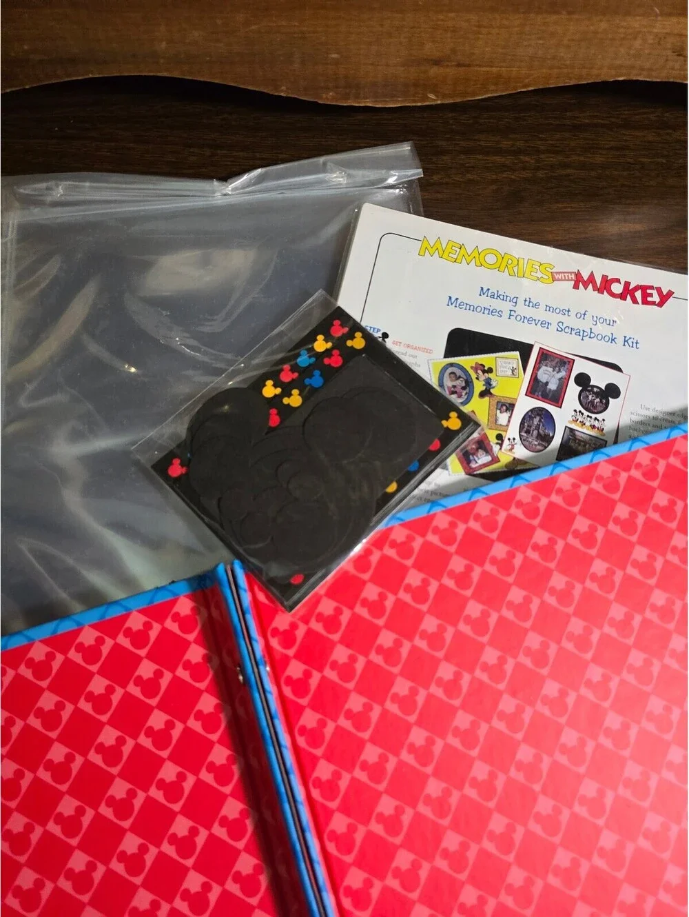 Mickey Mouse Disney Scrapbook kit NEW